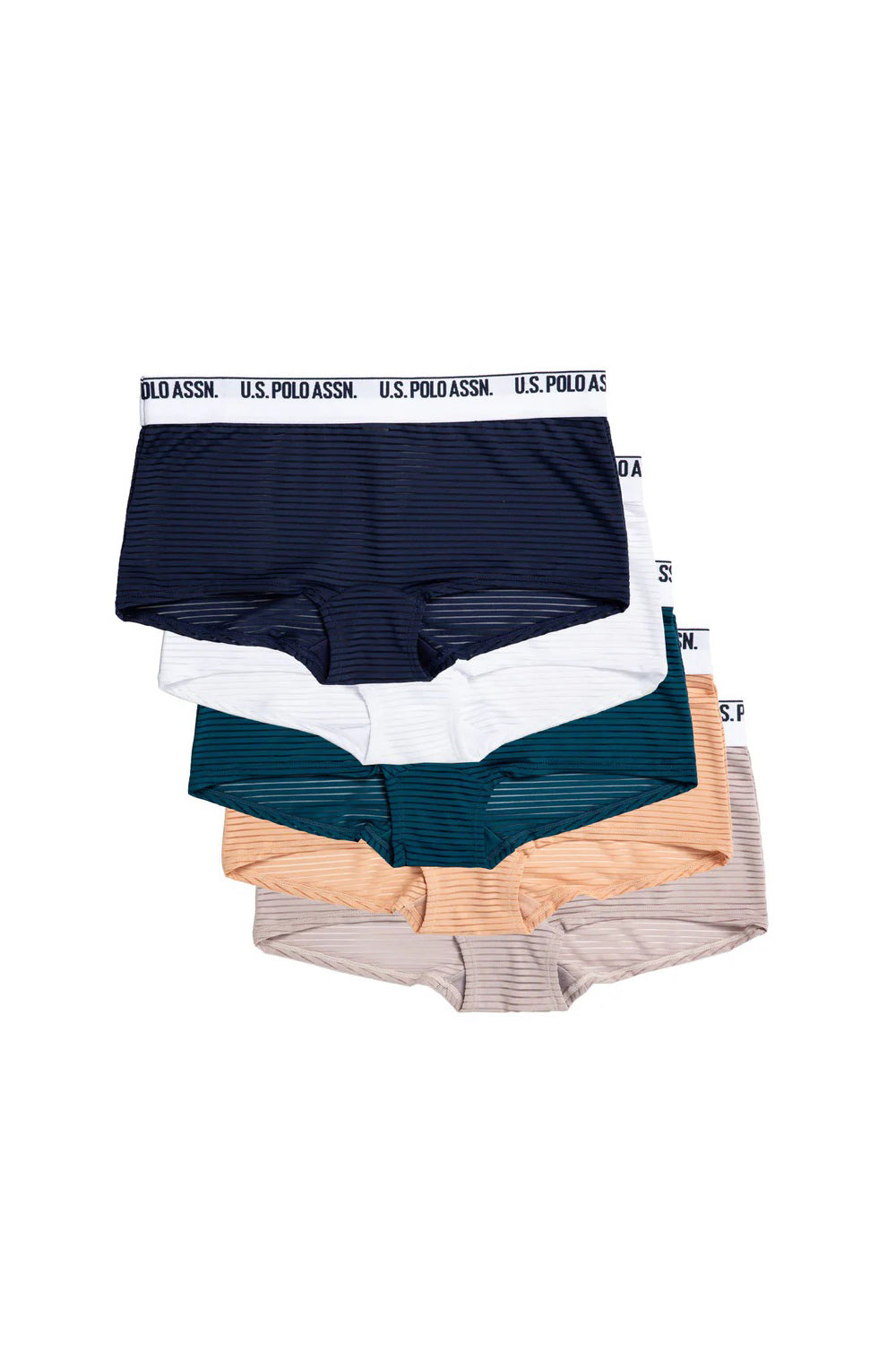 Гладкі шортики 244713613 (5 шт.) multi U.S. Polo ASSN.