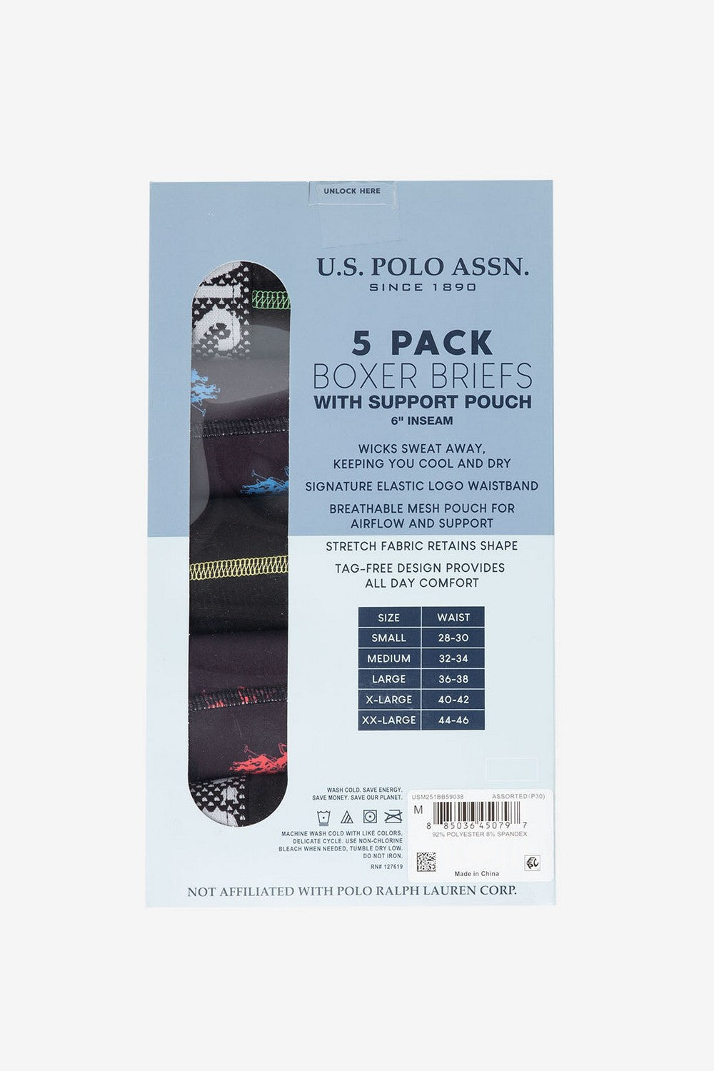 Мужские трусы шорты 326681773 (5 шт.) multi