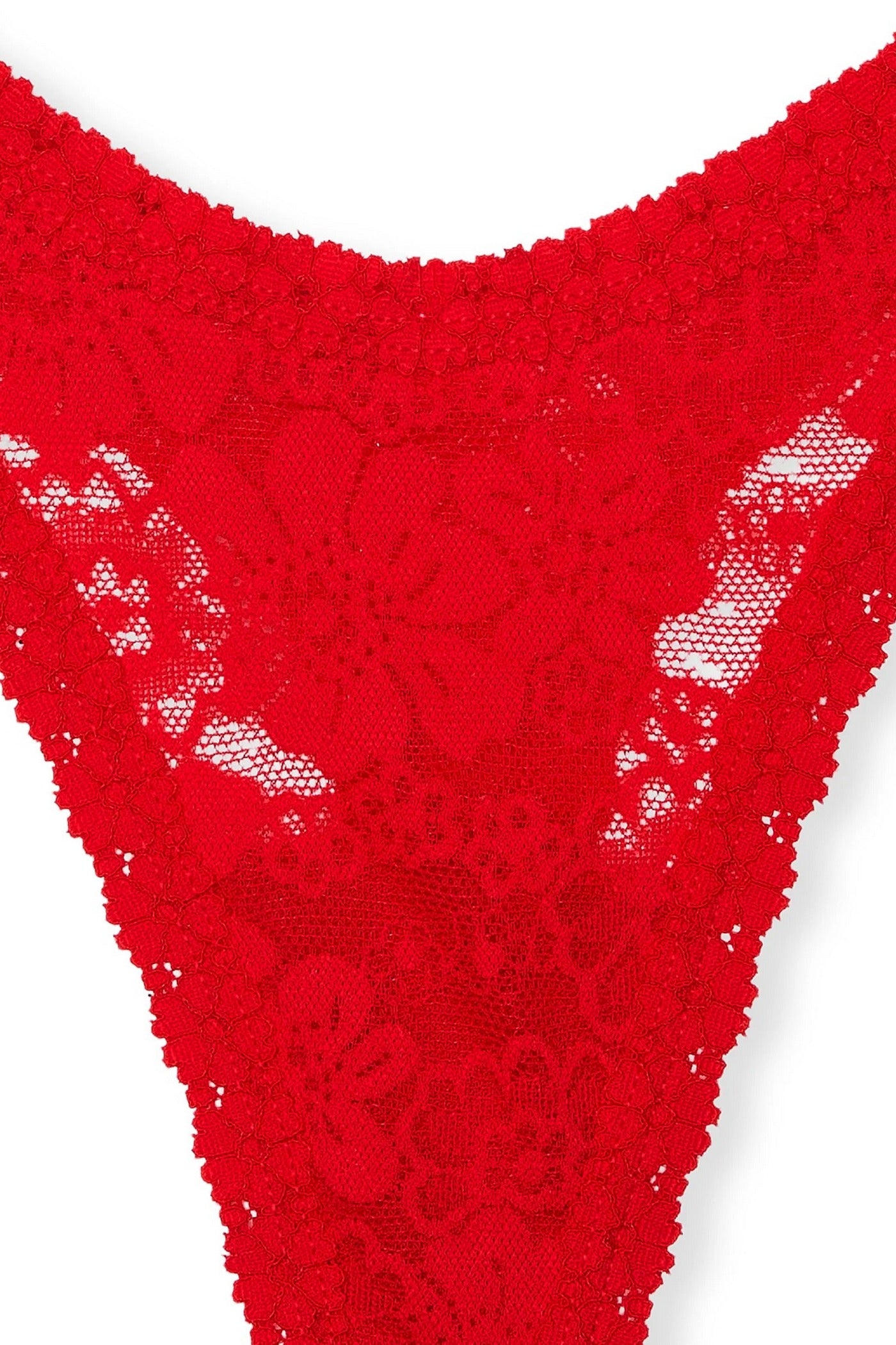 Кружевные трусики стринг 490857063 red