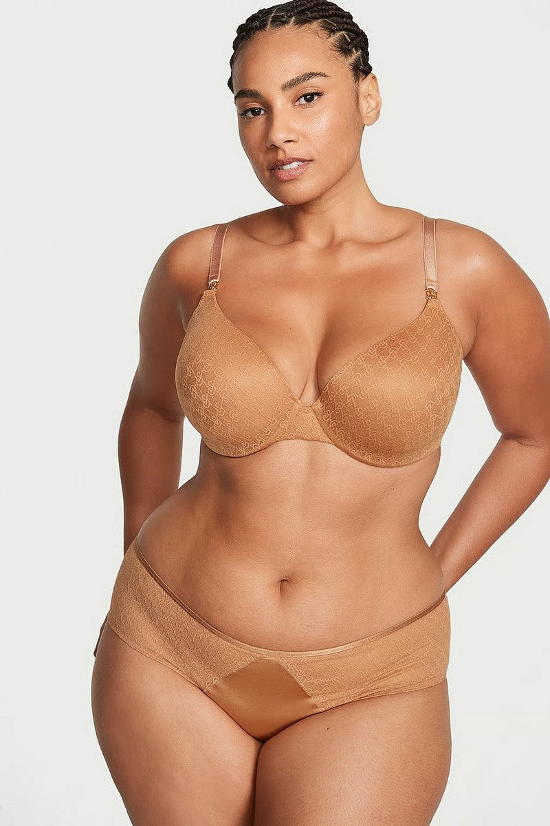 Шортики з мікросіткою 621857151 brown