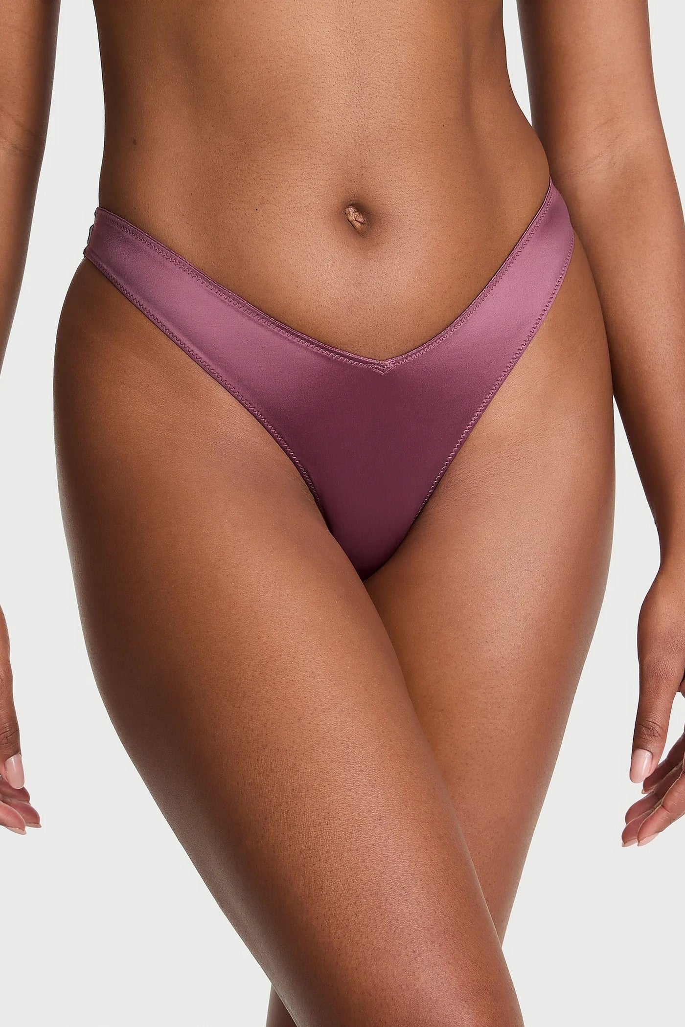 Гладкие трусики стринг 763417213 rose