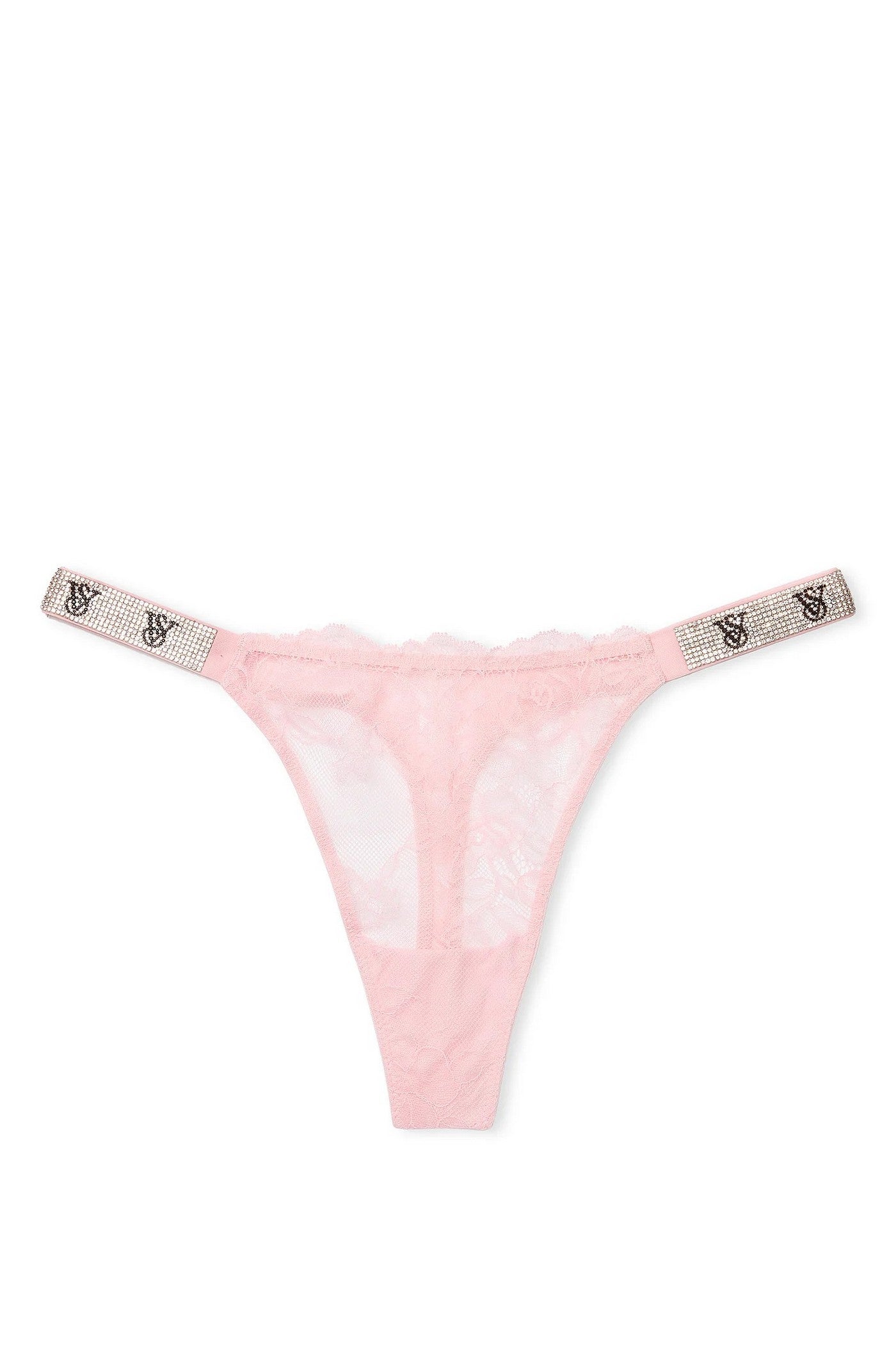 Трусики стринг с стразами 784141360 rose