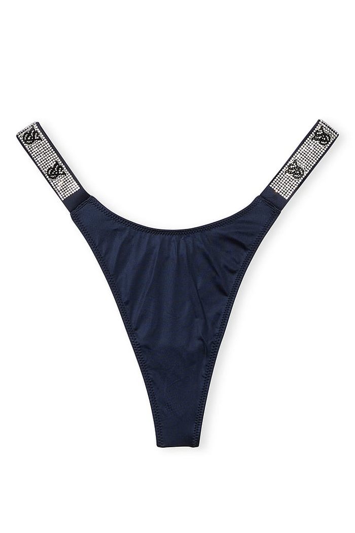 Трусики стринг со стразами 104434885