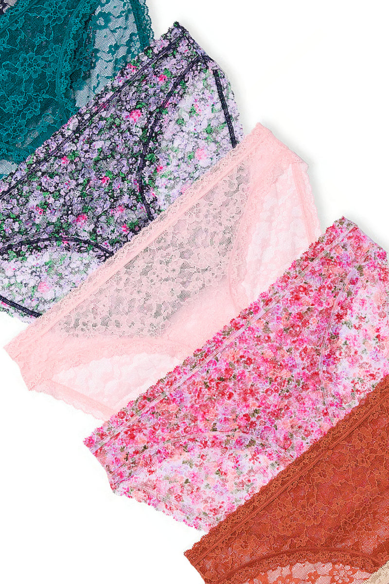 Кружевные трусики слип 125885841 (7 шт.)