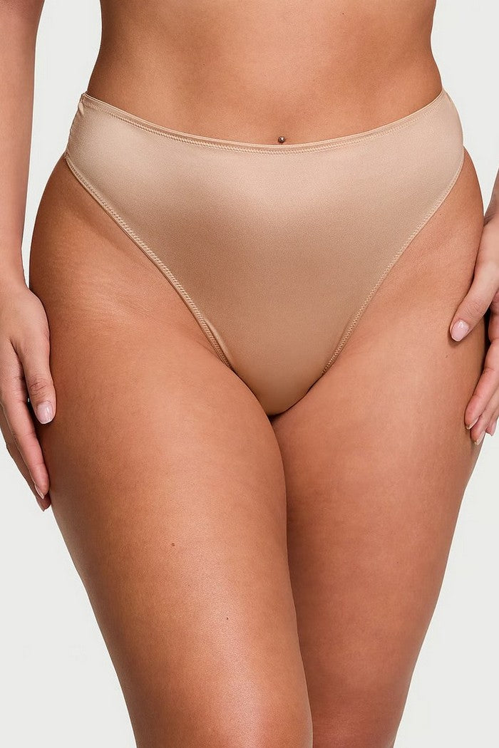 Высокие трусики стринг 143967650 beige