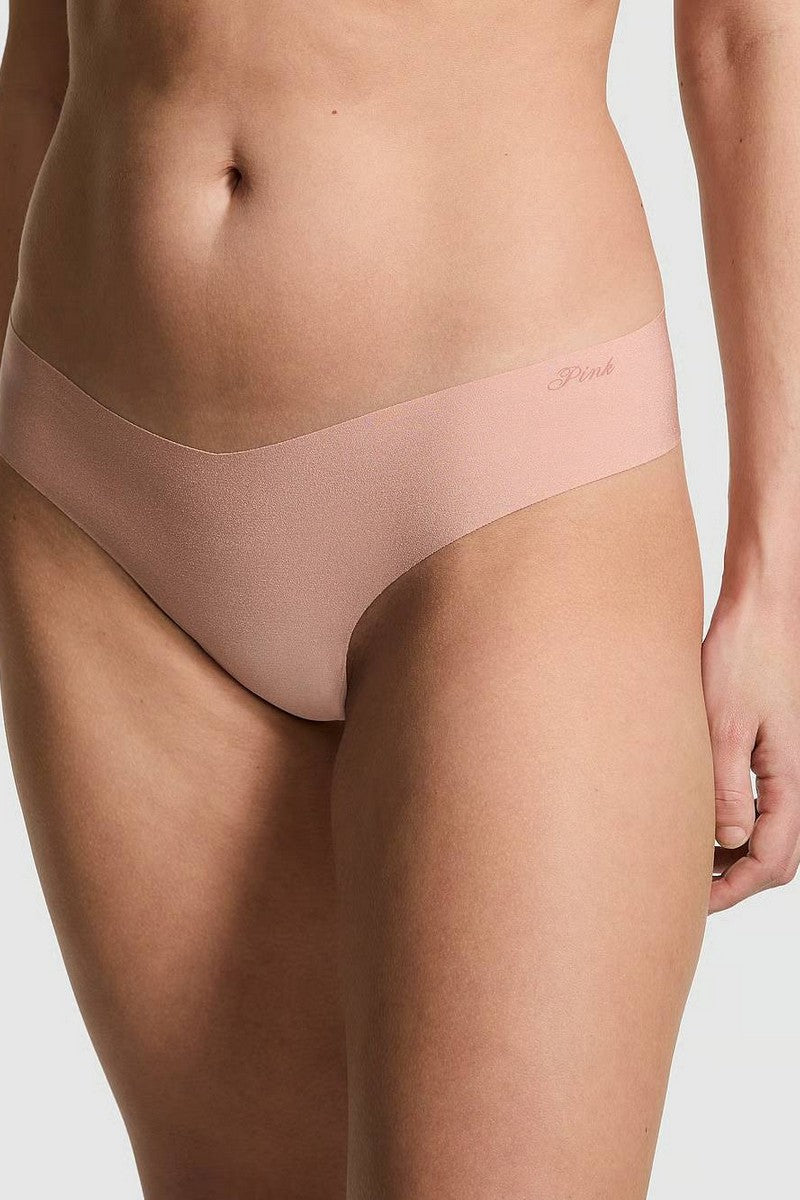 Бесшовные трусики стринг 1464192 beige