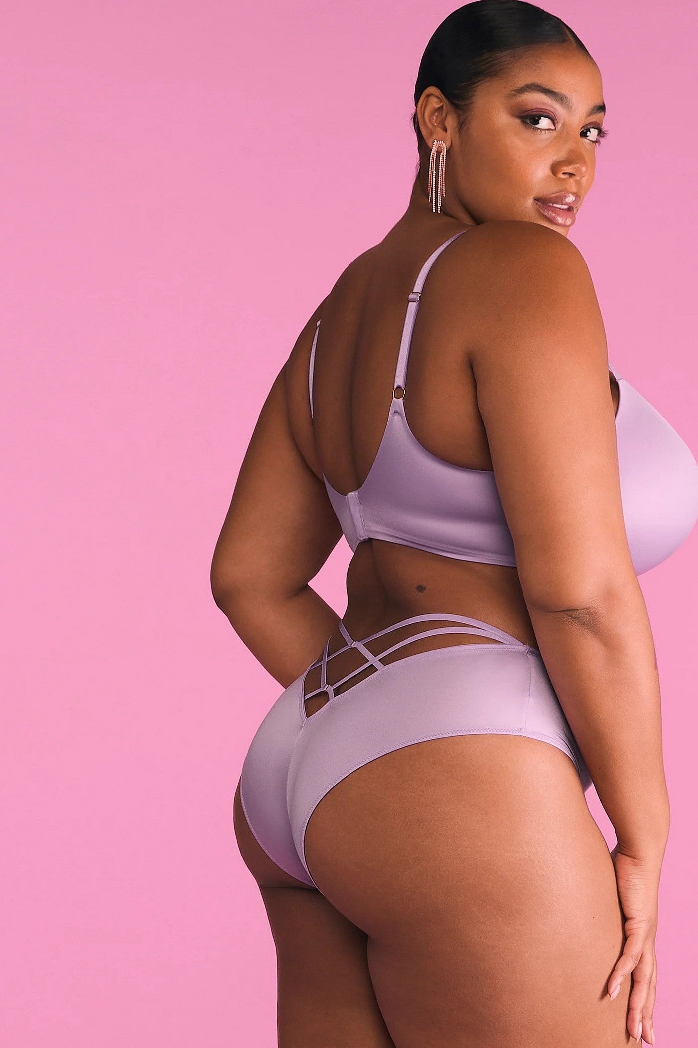 Гладкі шортики 146859243 lilac