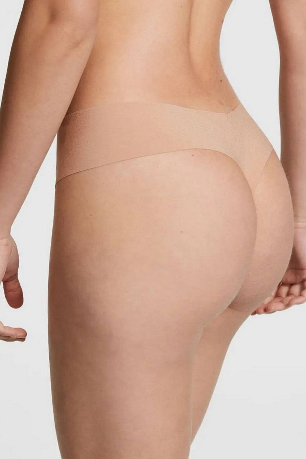 Бесшовные трусики стринг 168989763 beige