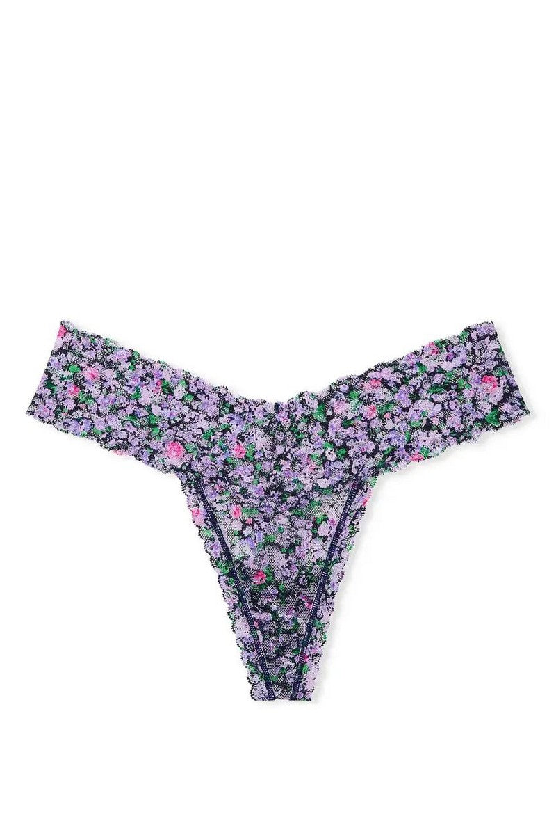 Кружевные трусики стринг 179691936 lilac