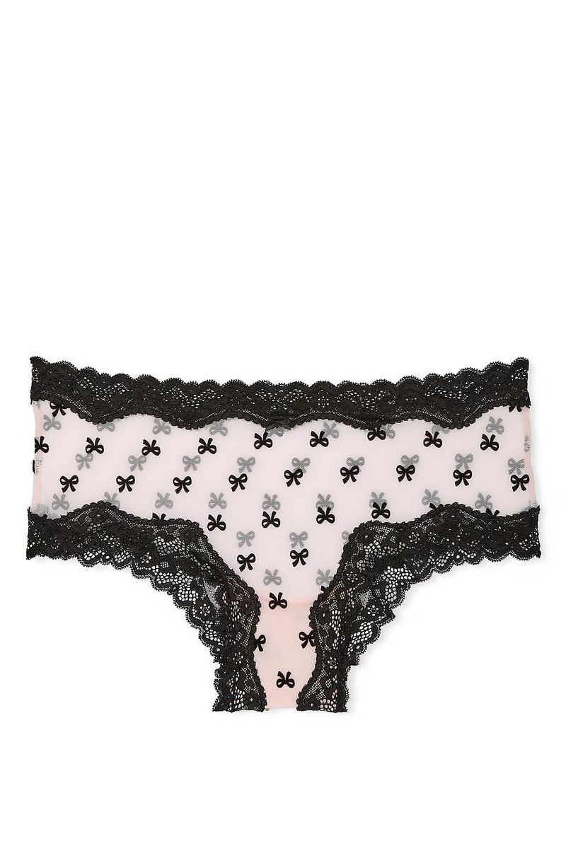 Шортики из микросетки 197579993 black/white