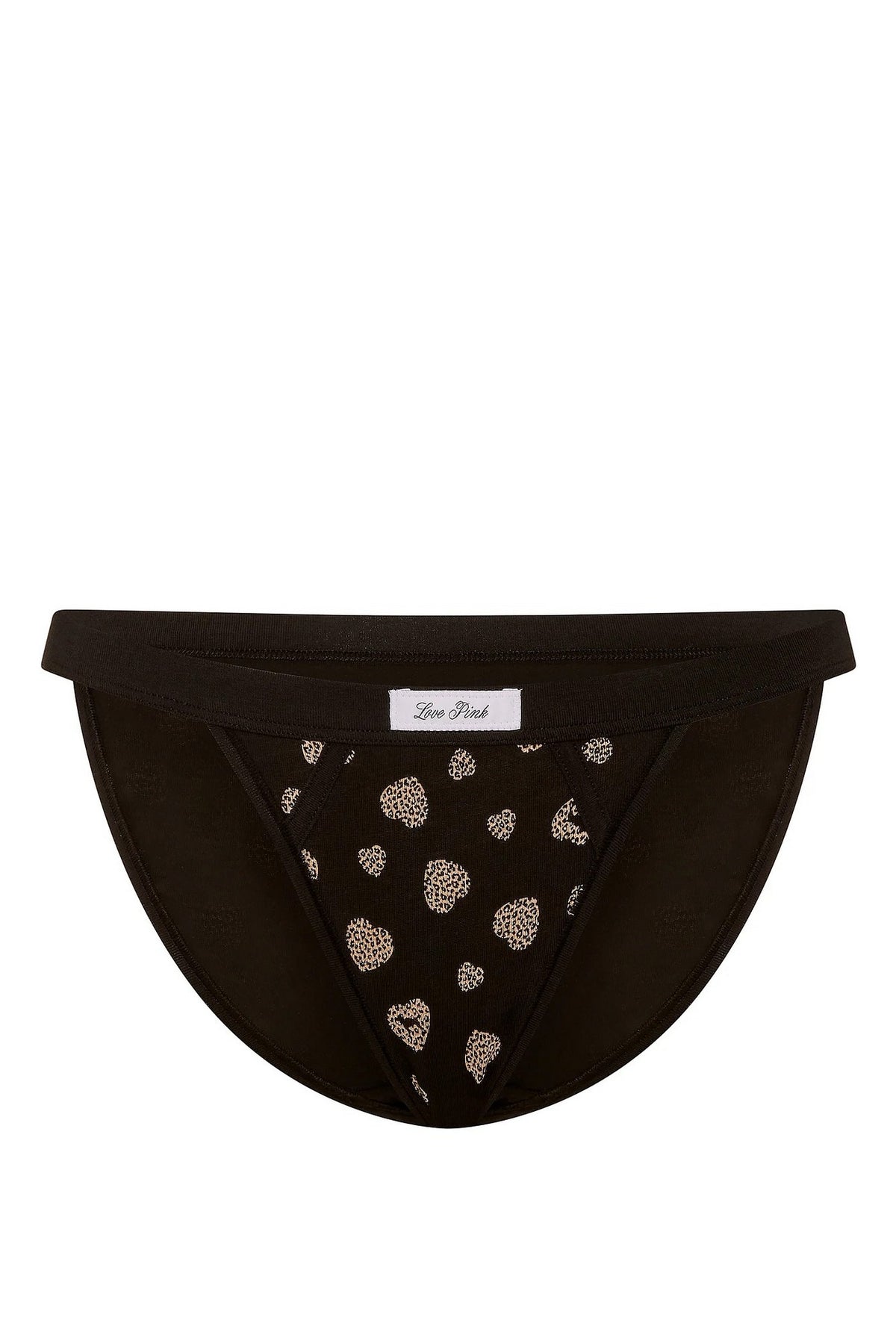 Бавовняні трусики бікіні 201158848 black Victoria`s Secret