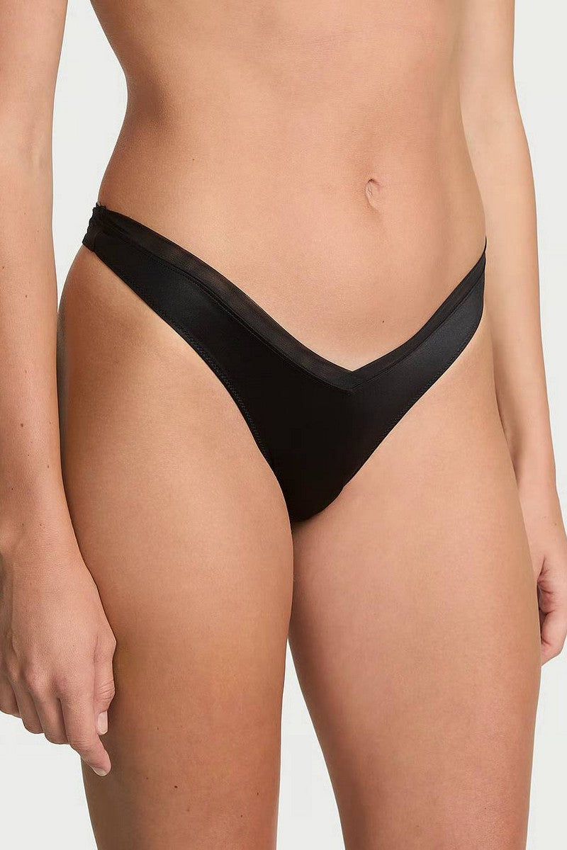 Гладкие трусики стринг 205498867 black