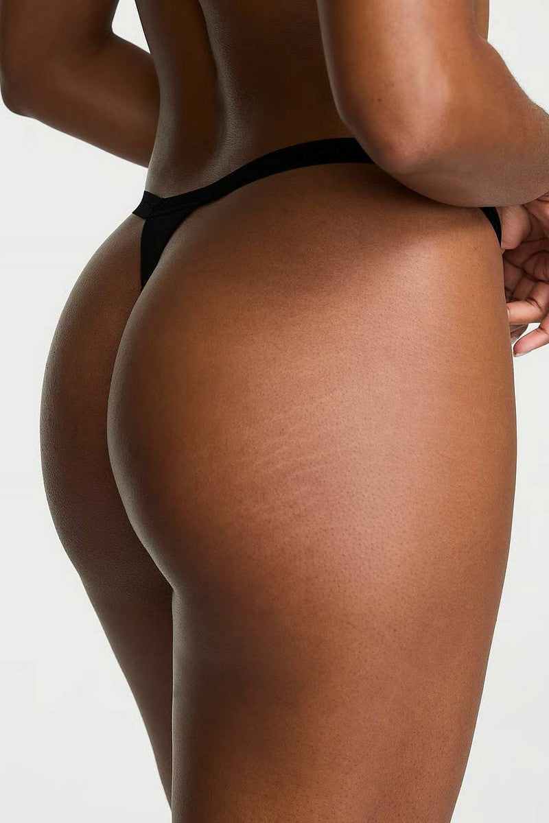 Хлопковые трусики стринг 207065348 black