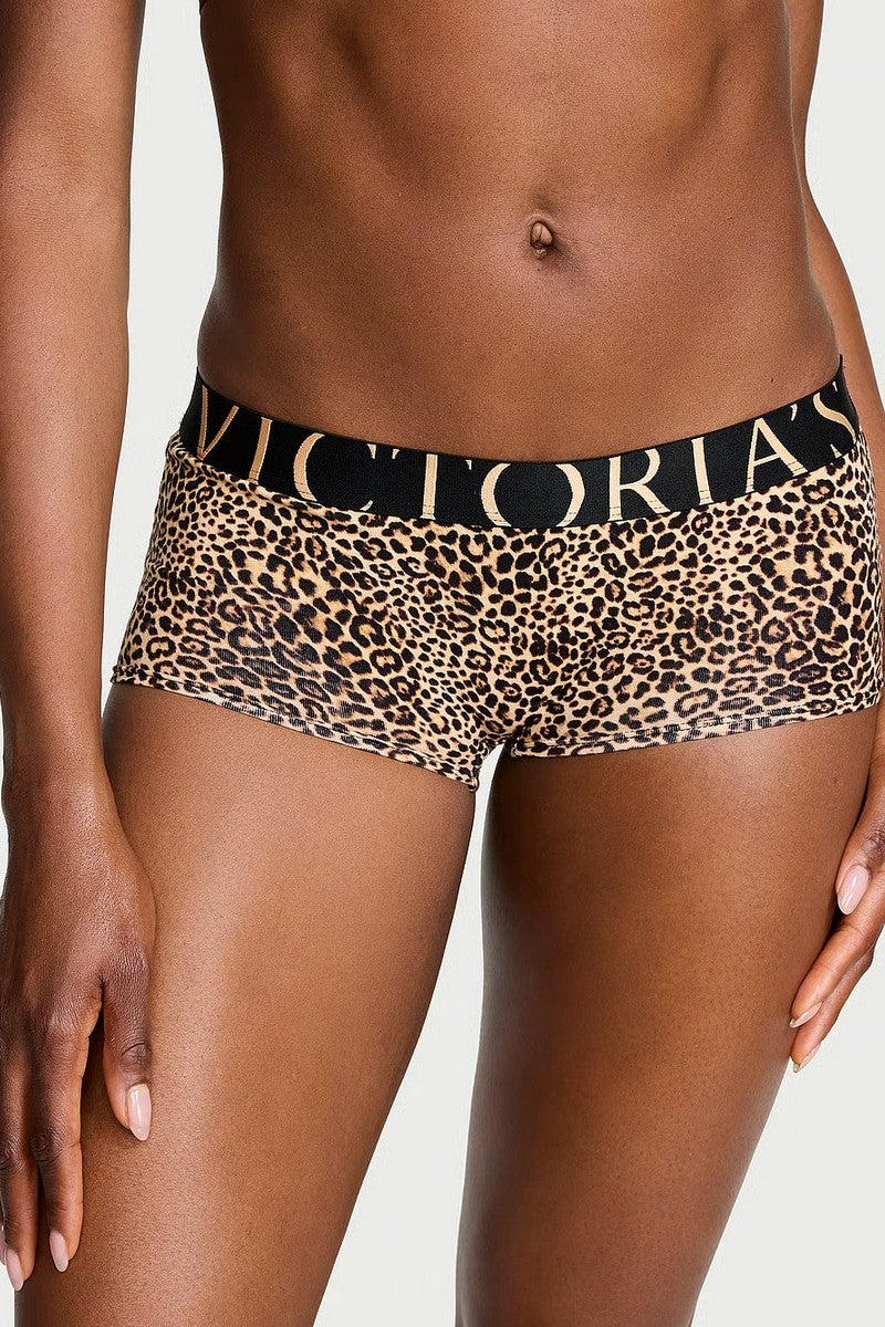 Хлопковые шортики 209231517 leopard