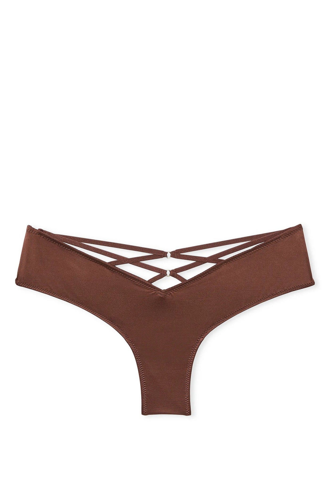 Атласні трусики 209554918 chocolate