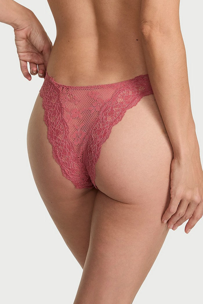 Кружевные трусики танга 209690378 rose