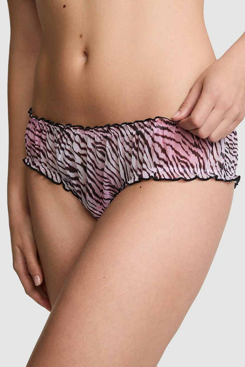 Шортики з воланами 220234662 black/rose Victoria`s Secret