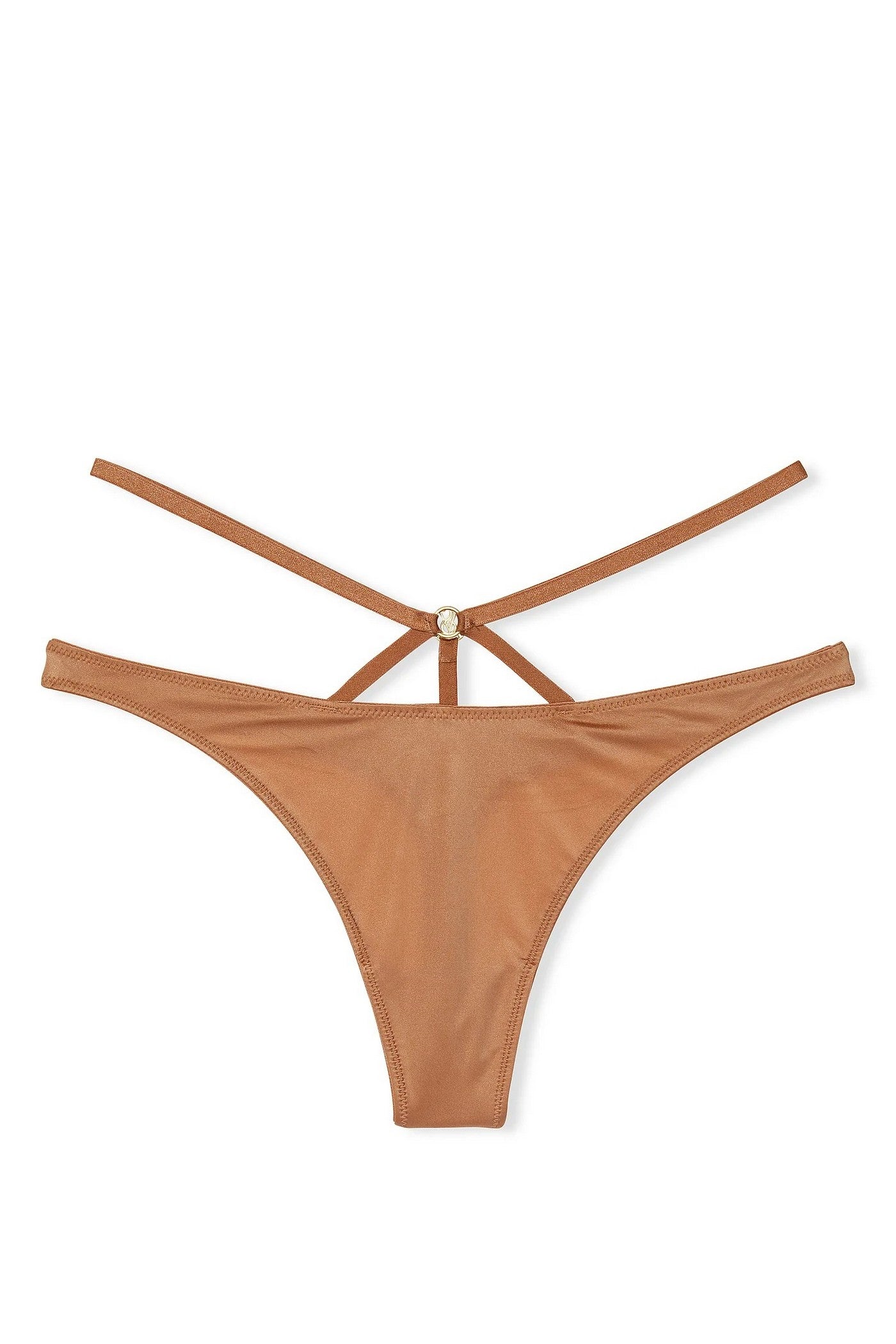 Трусики стринг с ремешками 223119501 beige