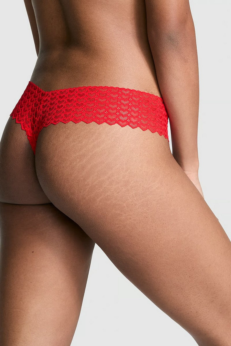 Кружевные трусики стринг 223877649 red