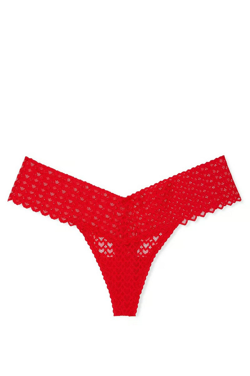 Кружевные трусики стринг 223877649 red