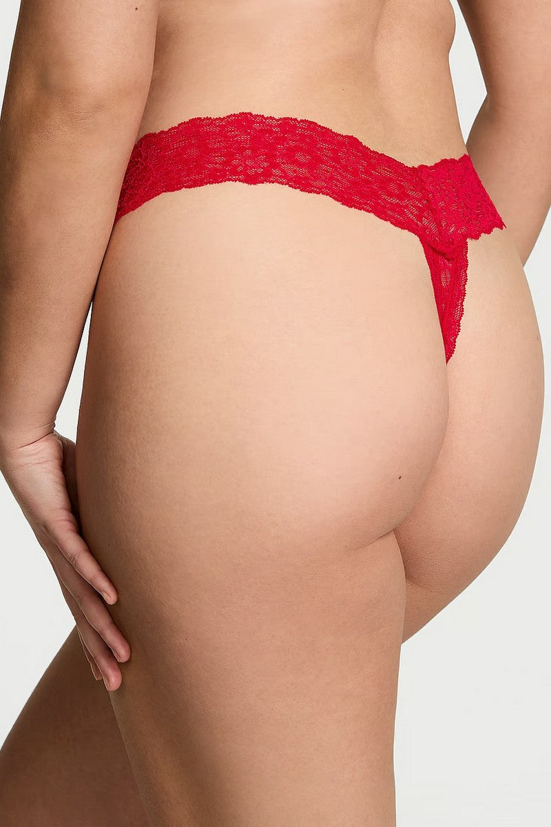 Кружевные трусики стринг 238172016 red