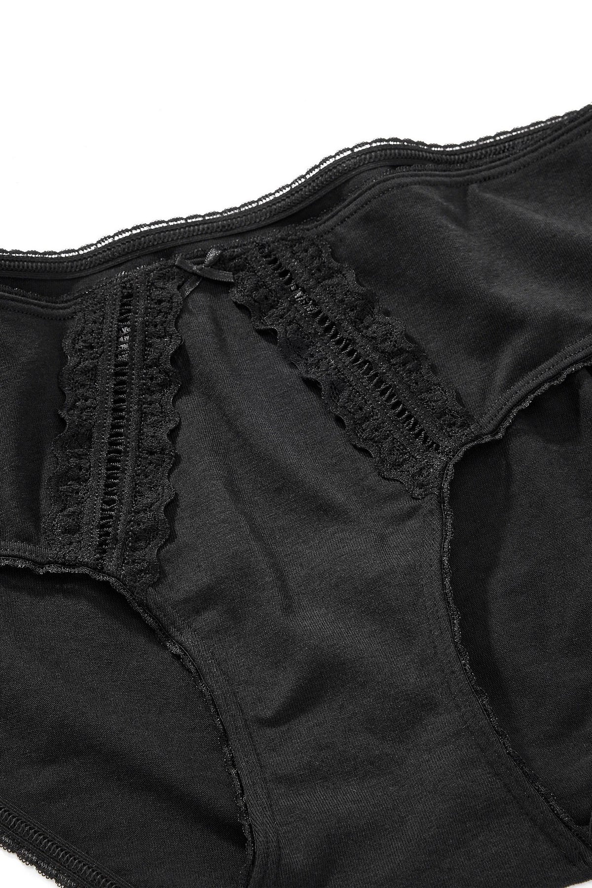 Бавовняні шортики 253354140 black Victoria`s Secret