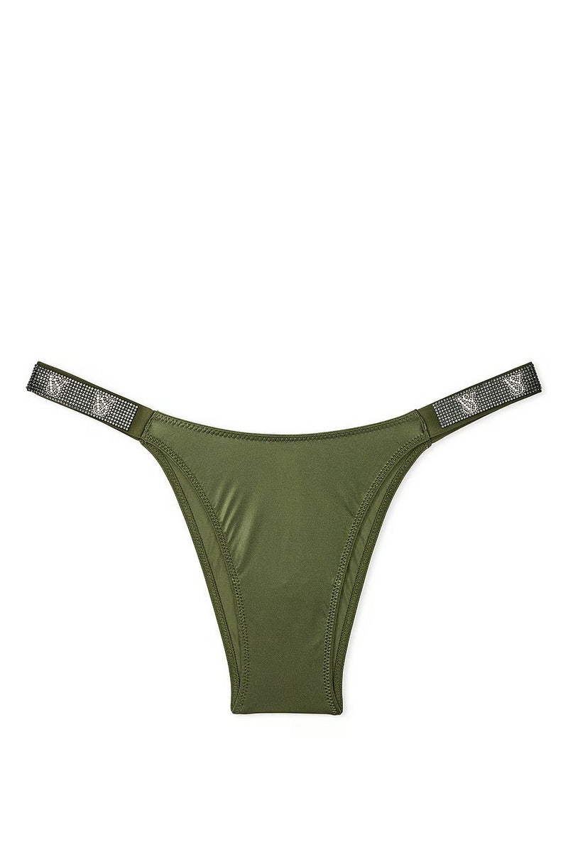 Трусики танга зі стразами 25648329 green