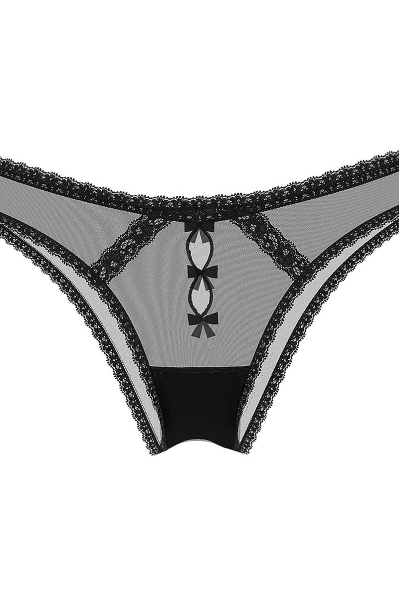 Трусики з мікросітки 258371656 black