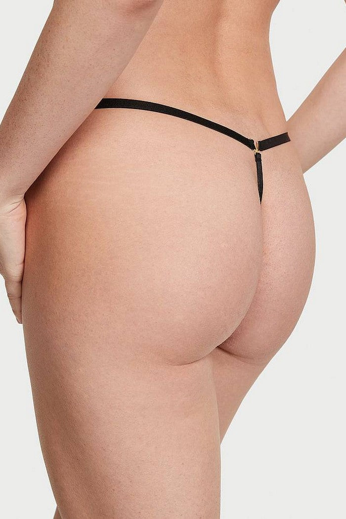 Кружевные трусики стринг 282276253 black