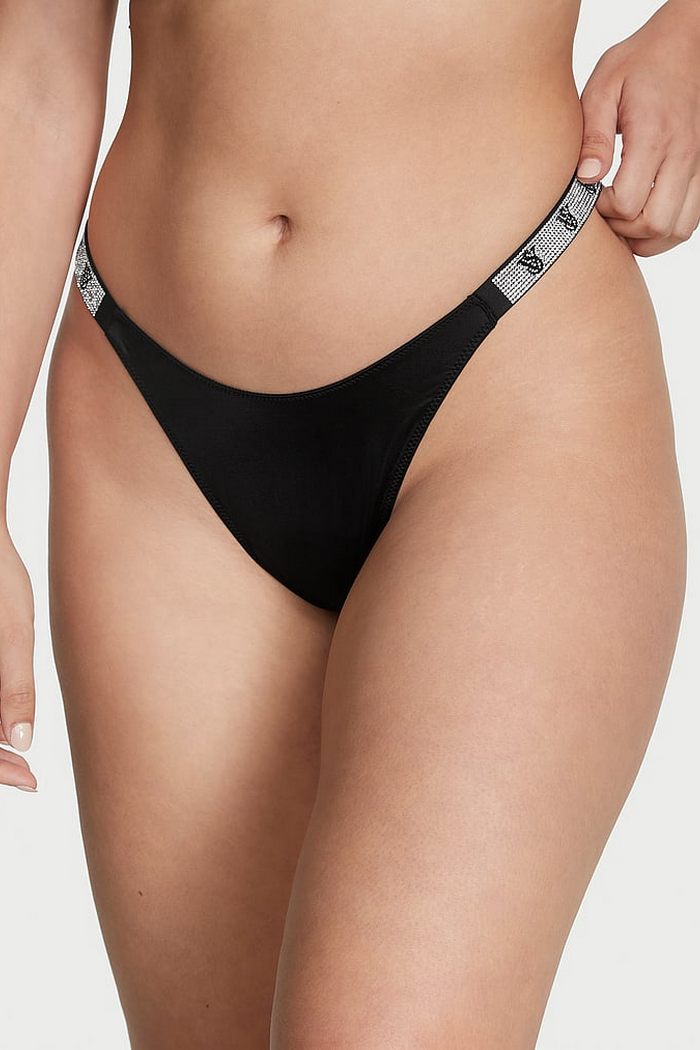 Трусики стринг со стразами 288828198