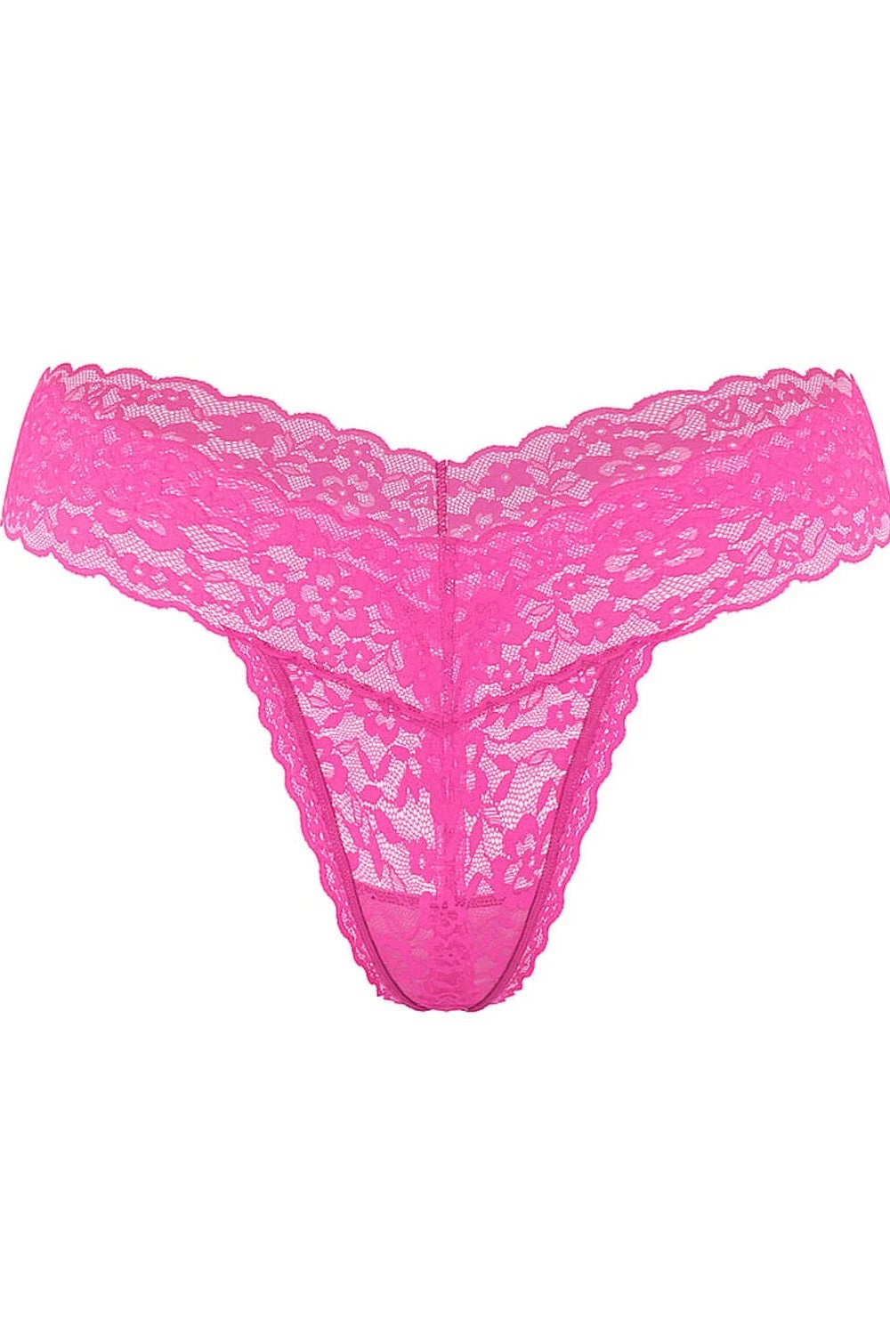 Мереживні трусики стрінги 289214079 pink Victoria`s Secret