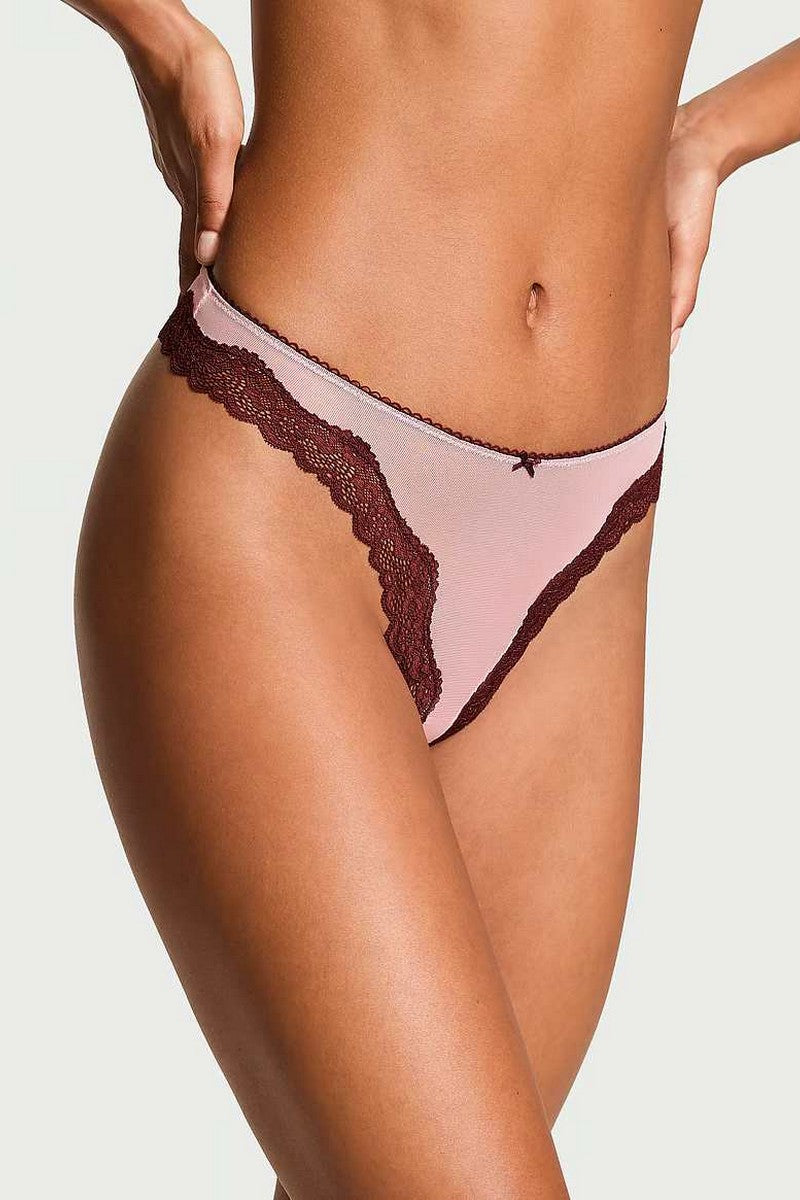 Трусики стринг из микросетки 325075686 rose