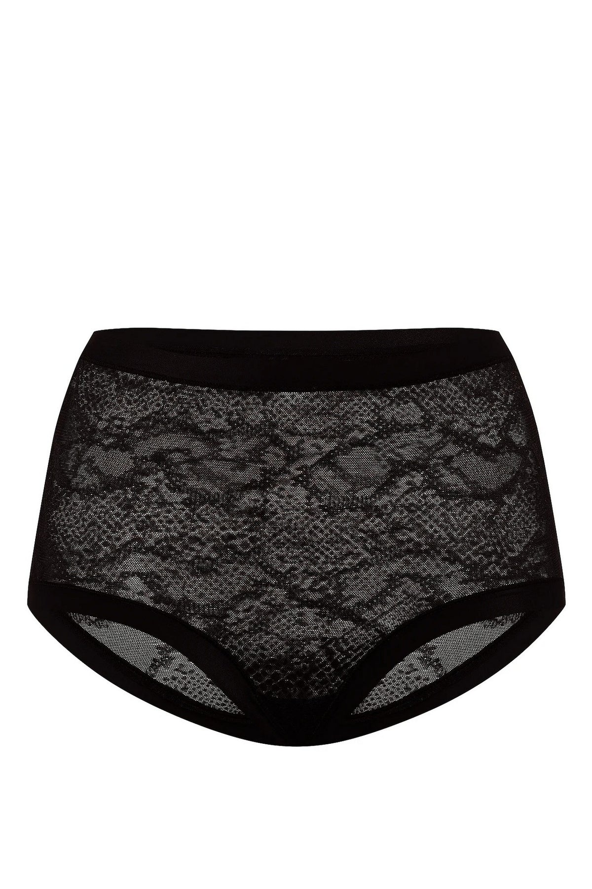Трусики брифи із сітки 328190250 black Victoria`s Secret