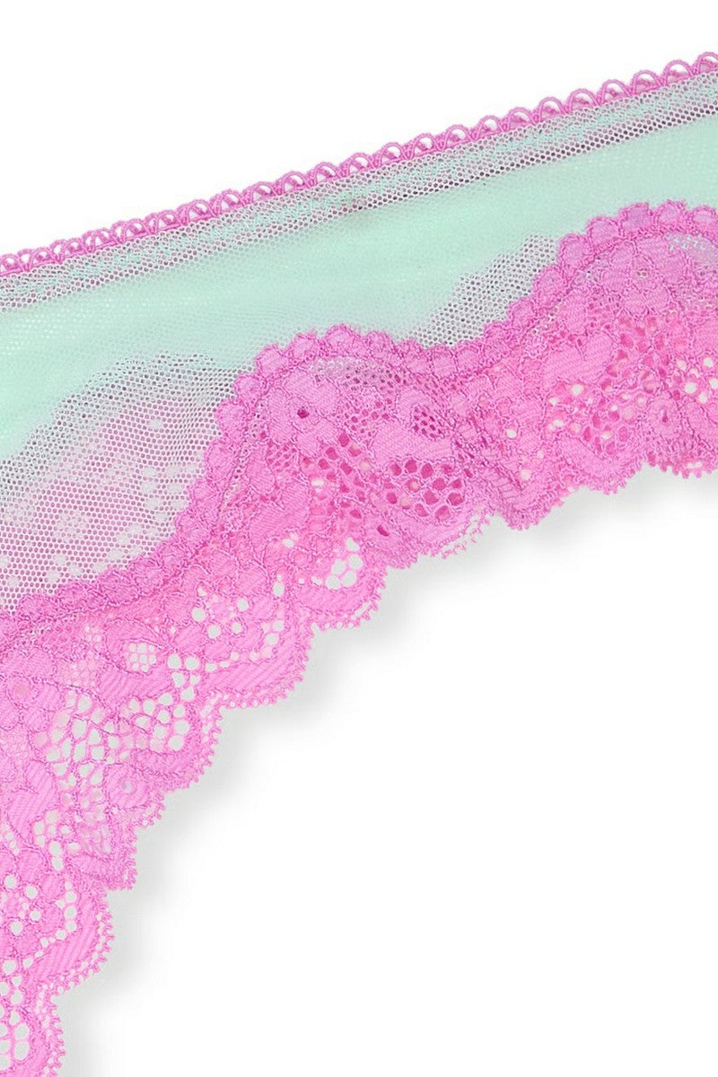 Трусики стринг из микросетки 33997779 rose