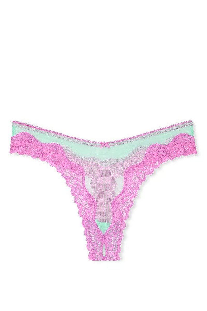 Трусики стринг из микросетки 33997779 rose