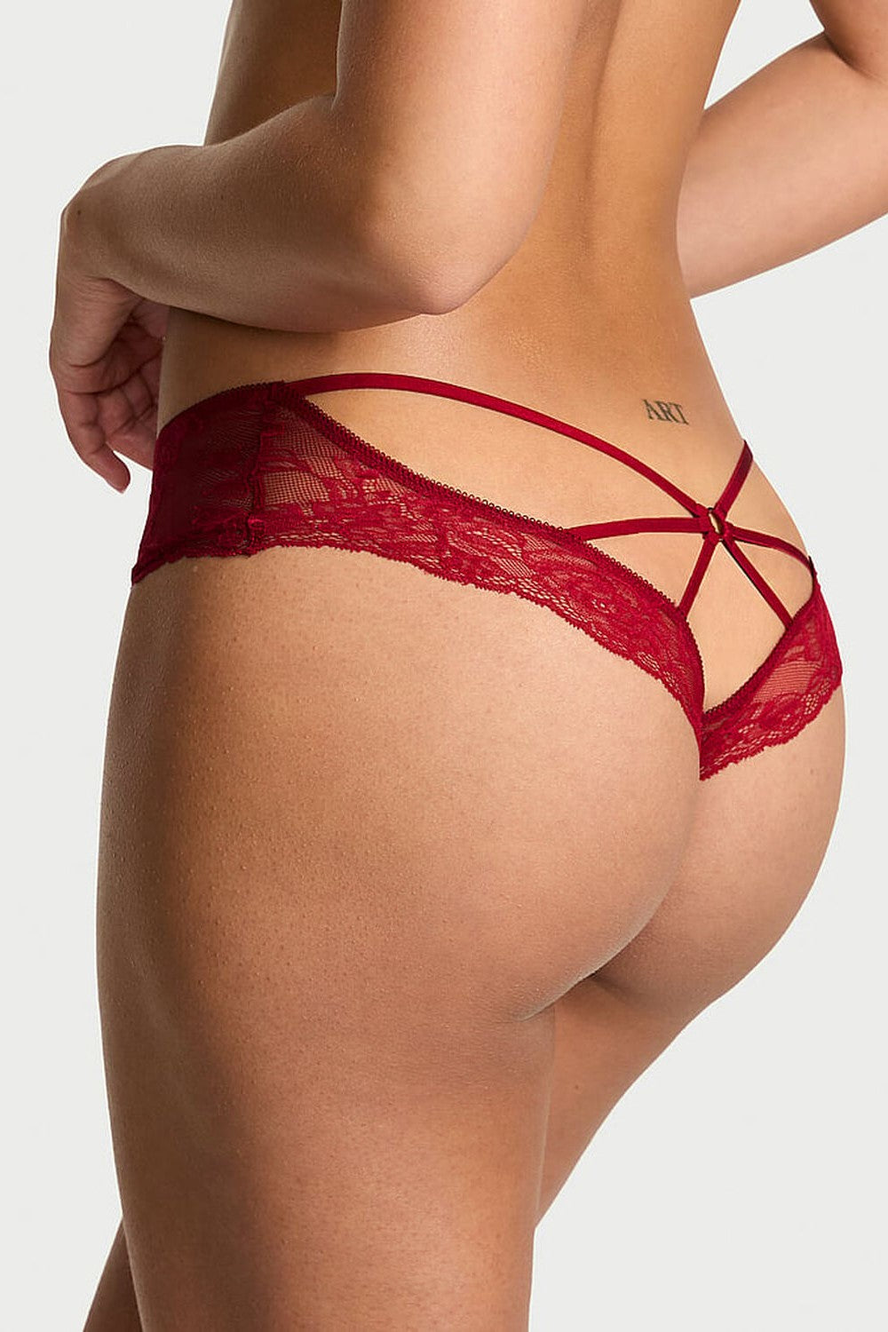 Відкриті трусики 358238594 bordo Victoria`s Secret
