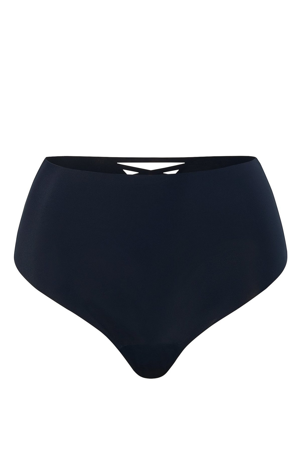 Безшовні трусики стрінги 359194945 blue Victoria`s Secret