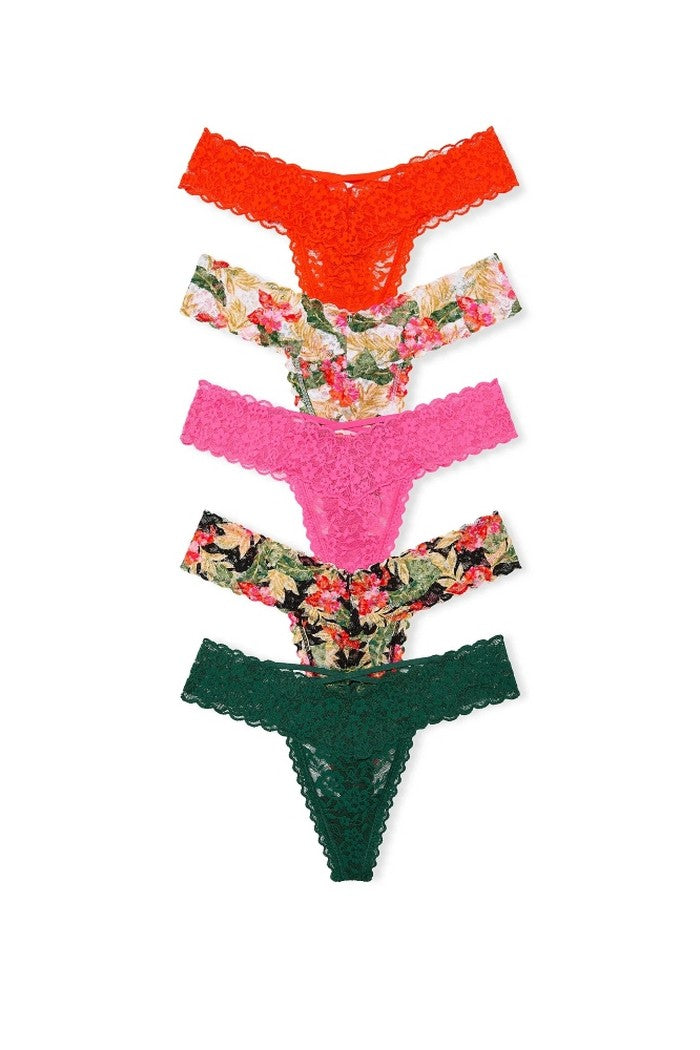Кружевные трусики стринг 368020413 (5 шт.) multi