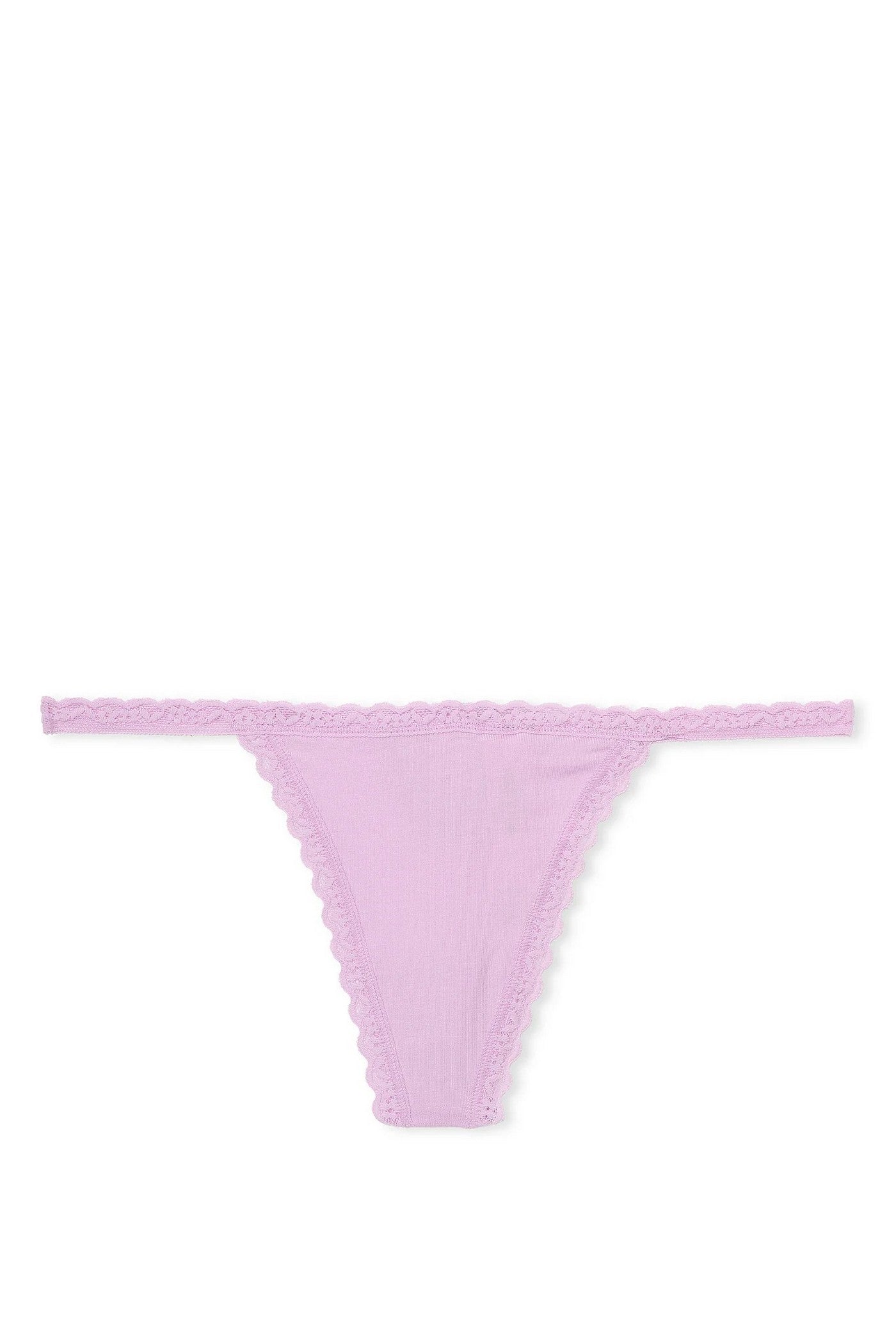 Хлопковые трусики стринг 400056814 lilac