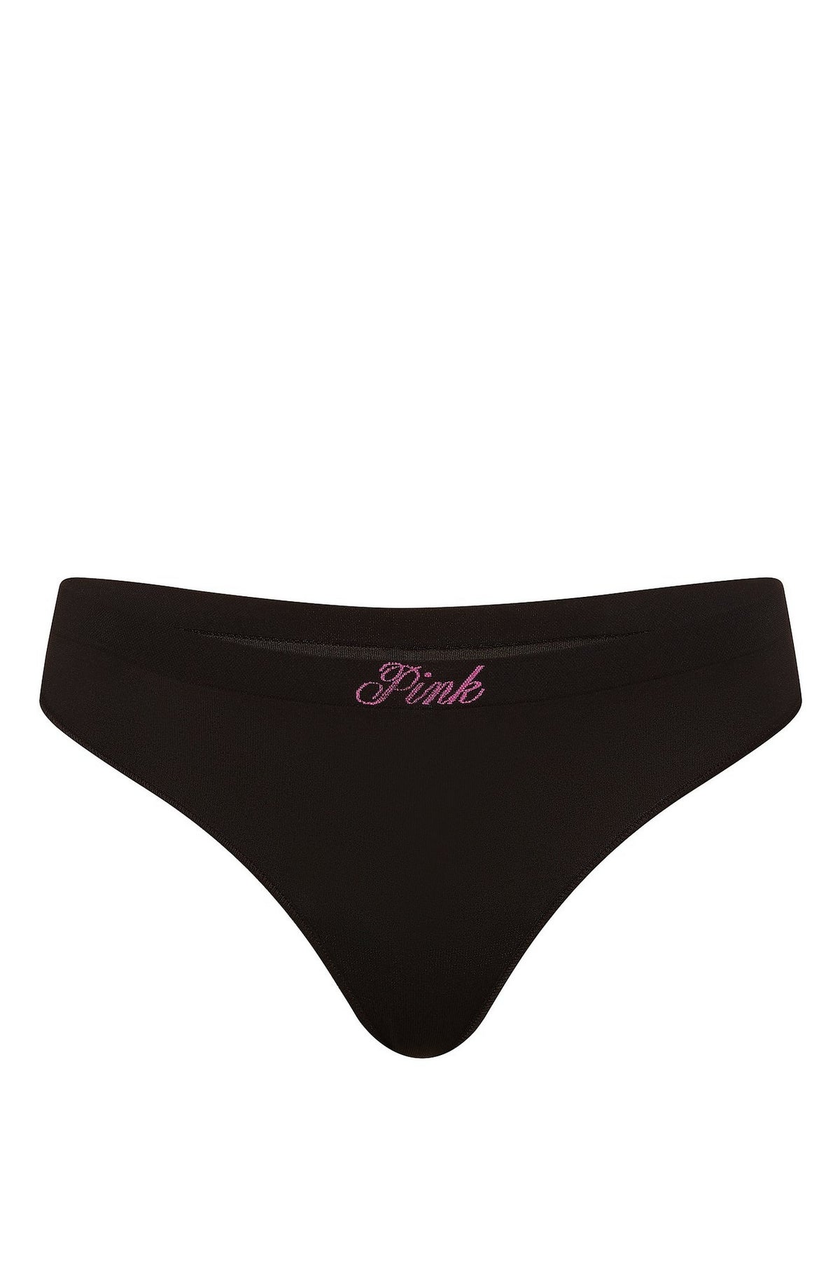 Трусики стрінги з логотипом 404192234 black Victoria`s Secret