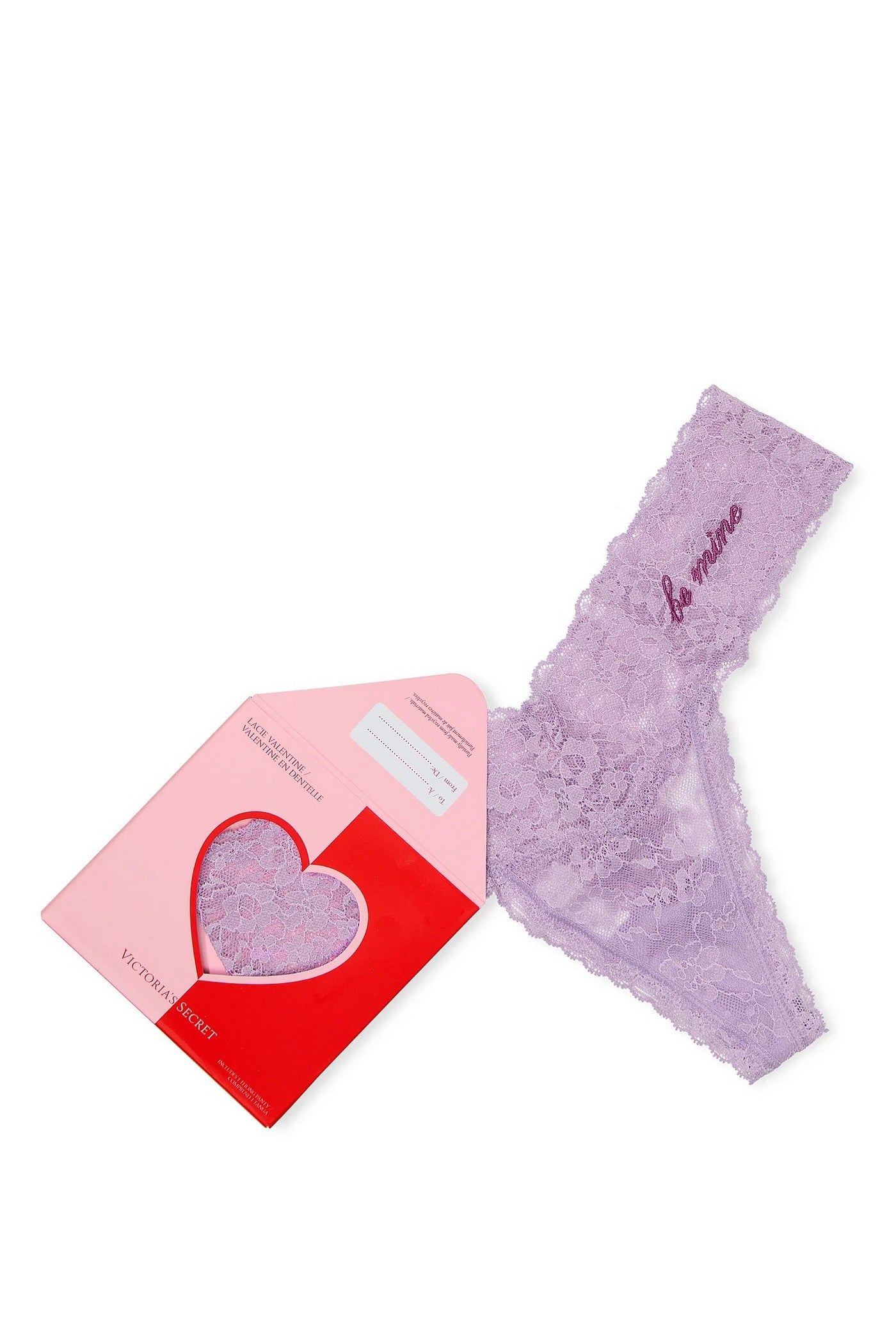 Кружевные трусики стринг 40728334 violet