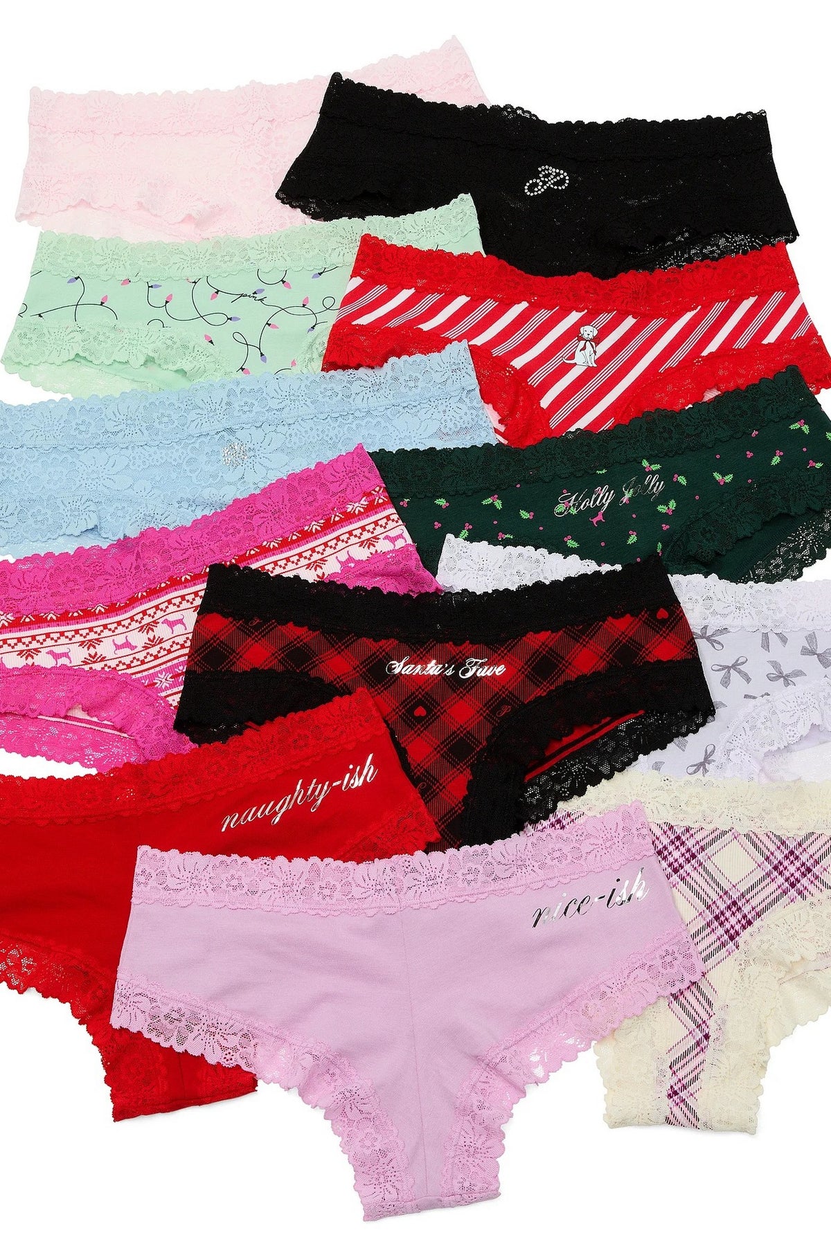 Адвент-календар із трусиками 432658317 multi Victoria`s Secret