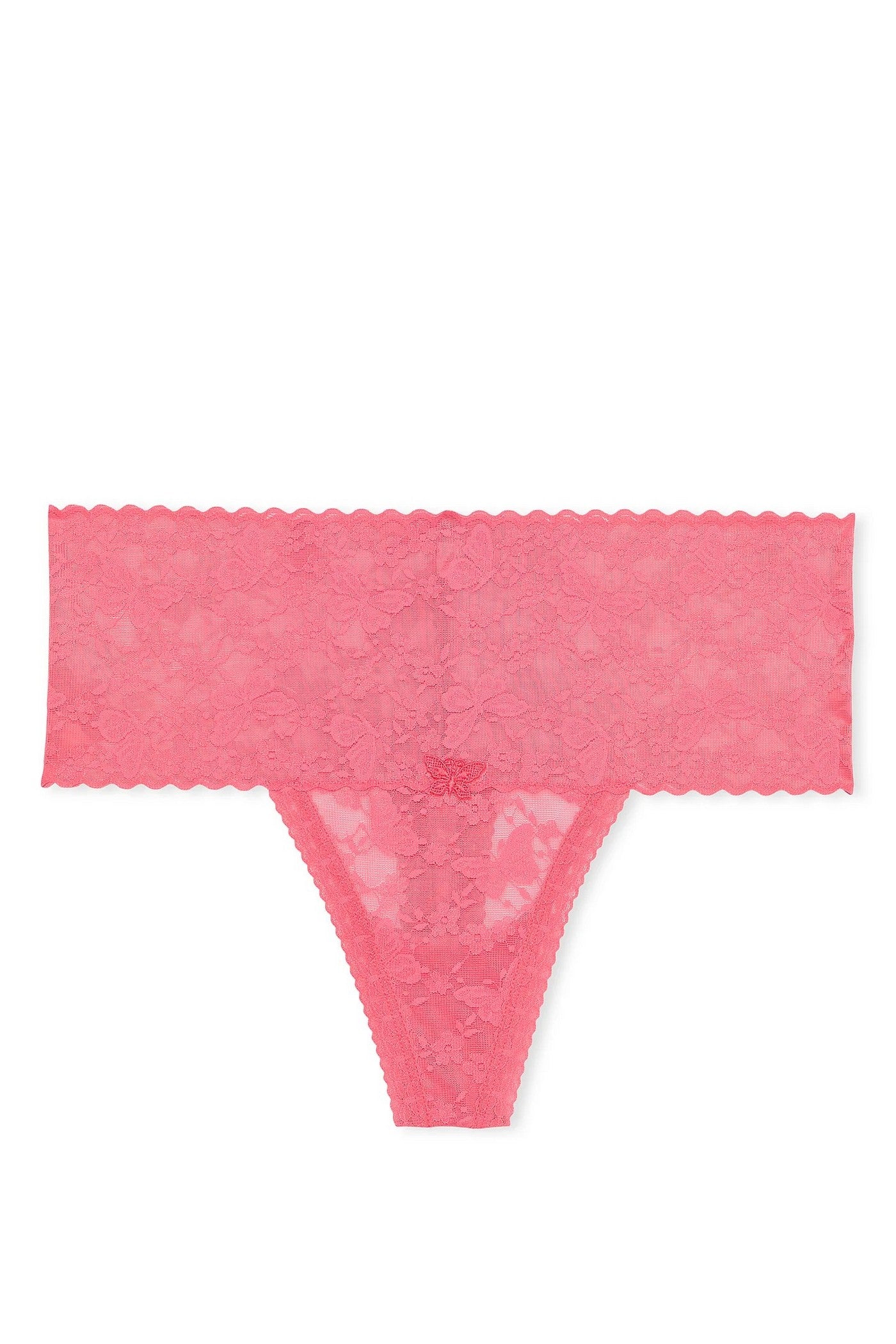 Мереживні трусики стрінги 43319917 coral