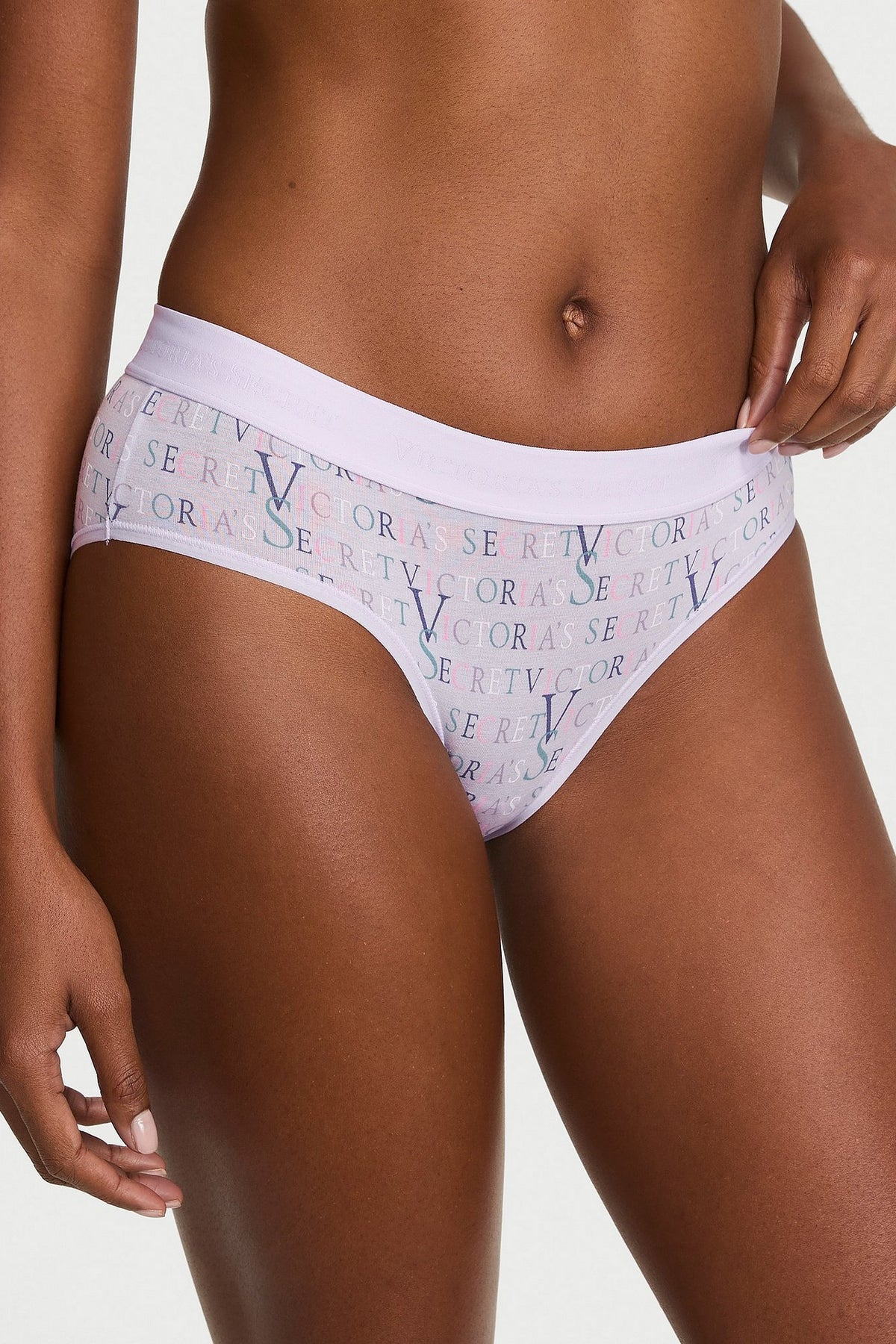 Бавовняні трусики сліпи 455207316 (5 шт.) multi Victoria`s Secret