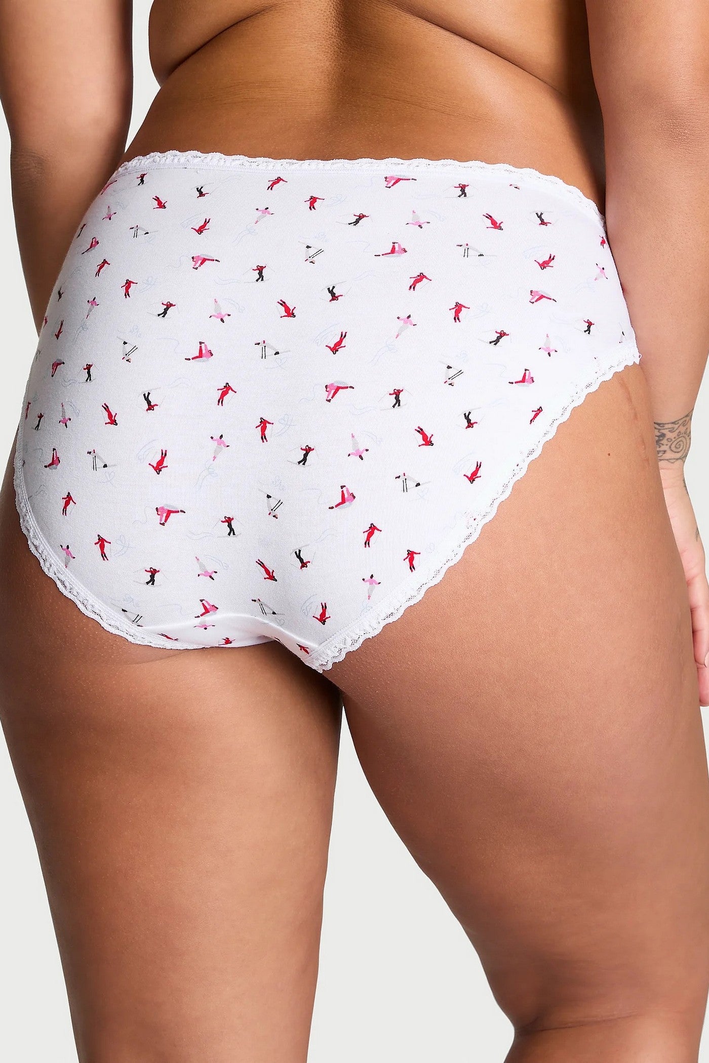 Хлопковые трусики слип 458528948 white