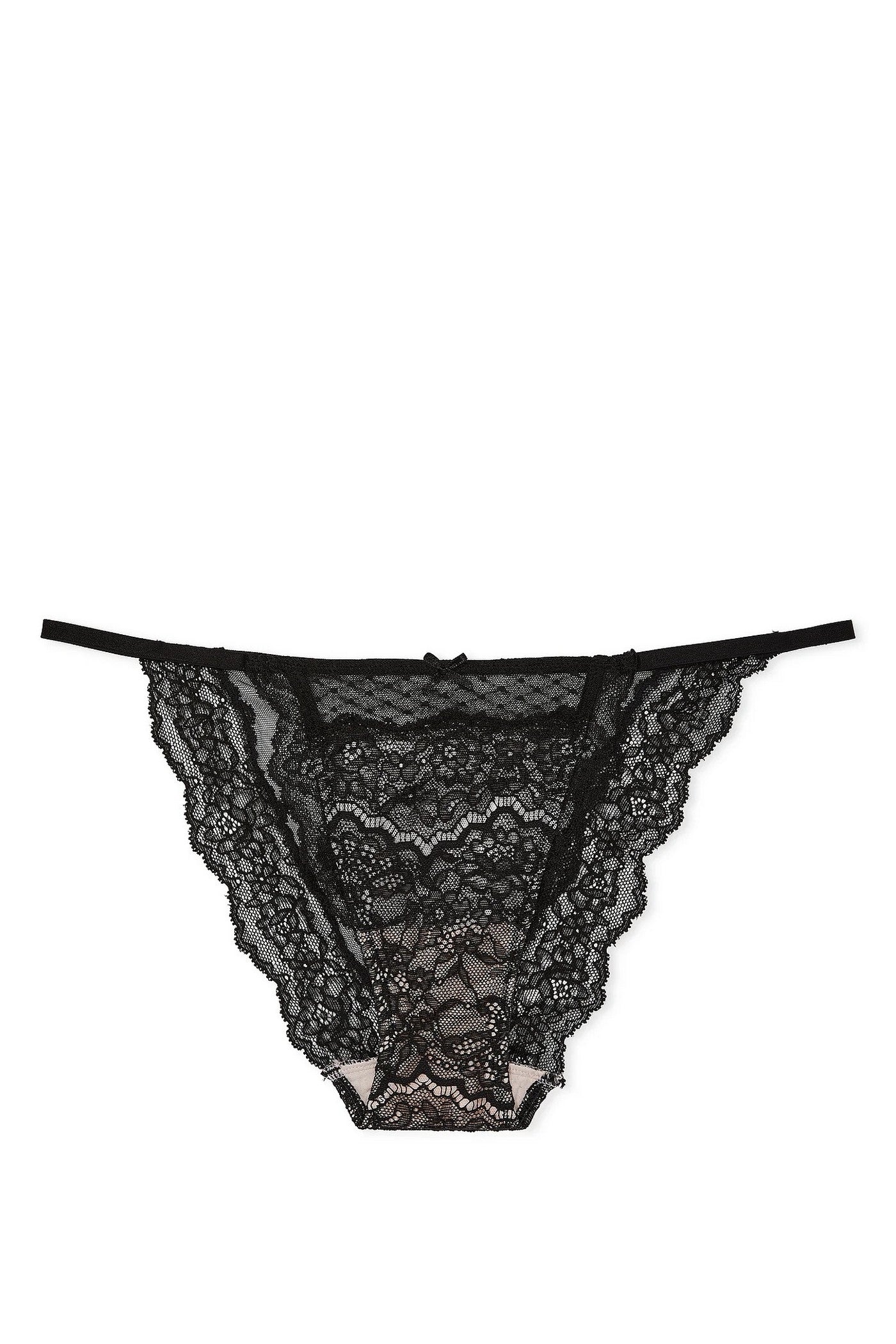 Трусики из микросетки 460255041 black