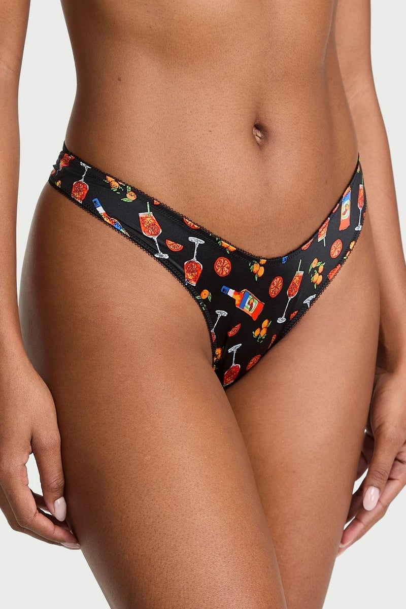 Гладкие трусики стринг 468172219 black