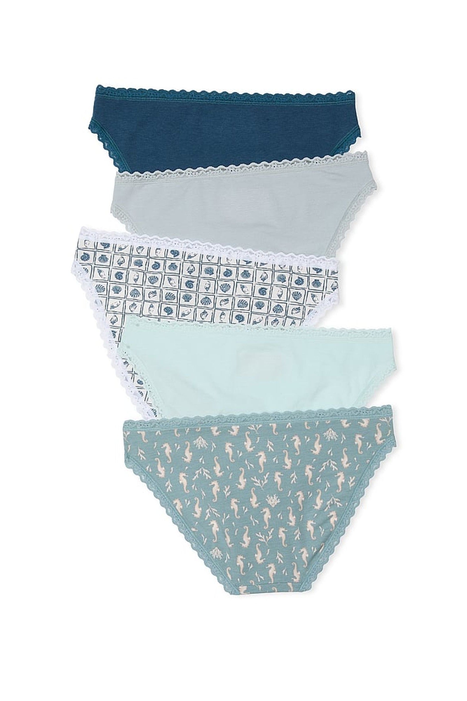 Хлопковые трусики слип 470017186 multi (5 шт.)