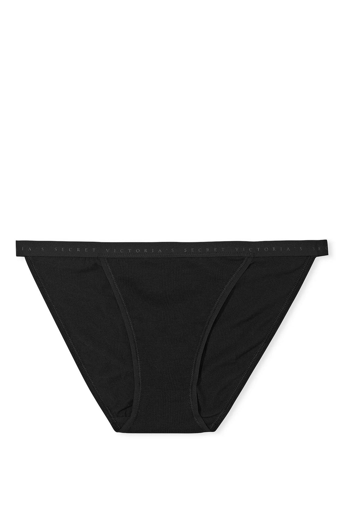 Бавовняні трусики бікіні 472485800 black Victoria`s Secret