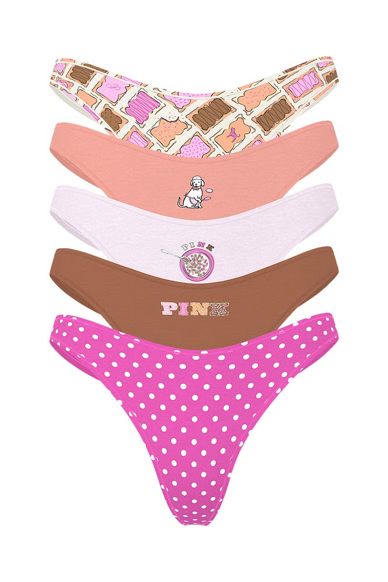 Трусики стринг 473043490 (5 шт.) multi